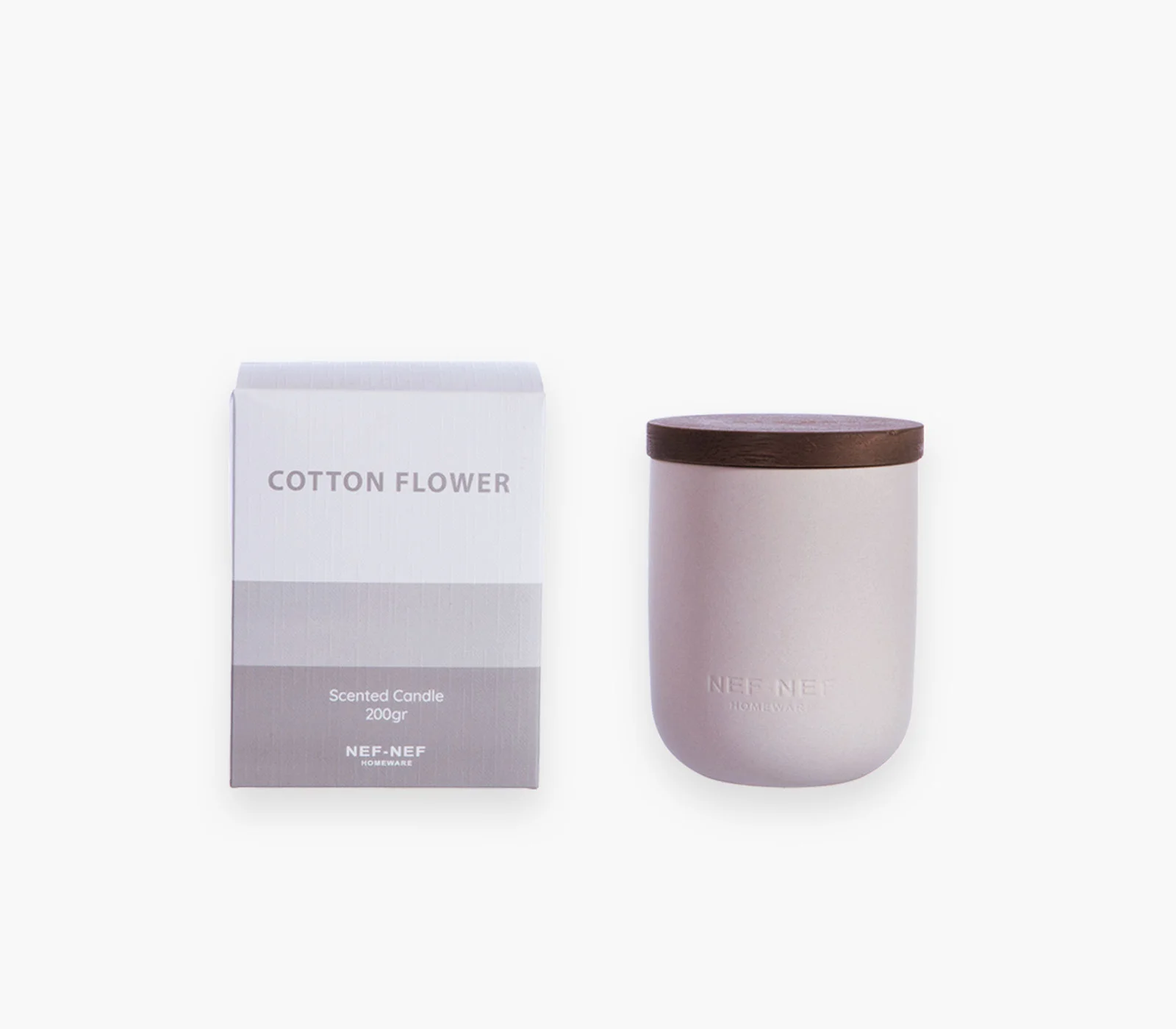 Φωτογραφία προϊόντος: Αρωματικό Κερί Nef-Nef Homeware Cotton Flower 200gr