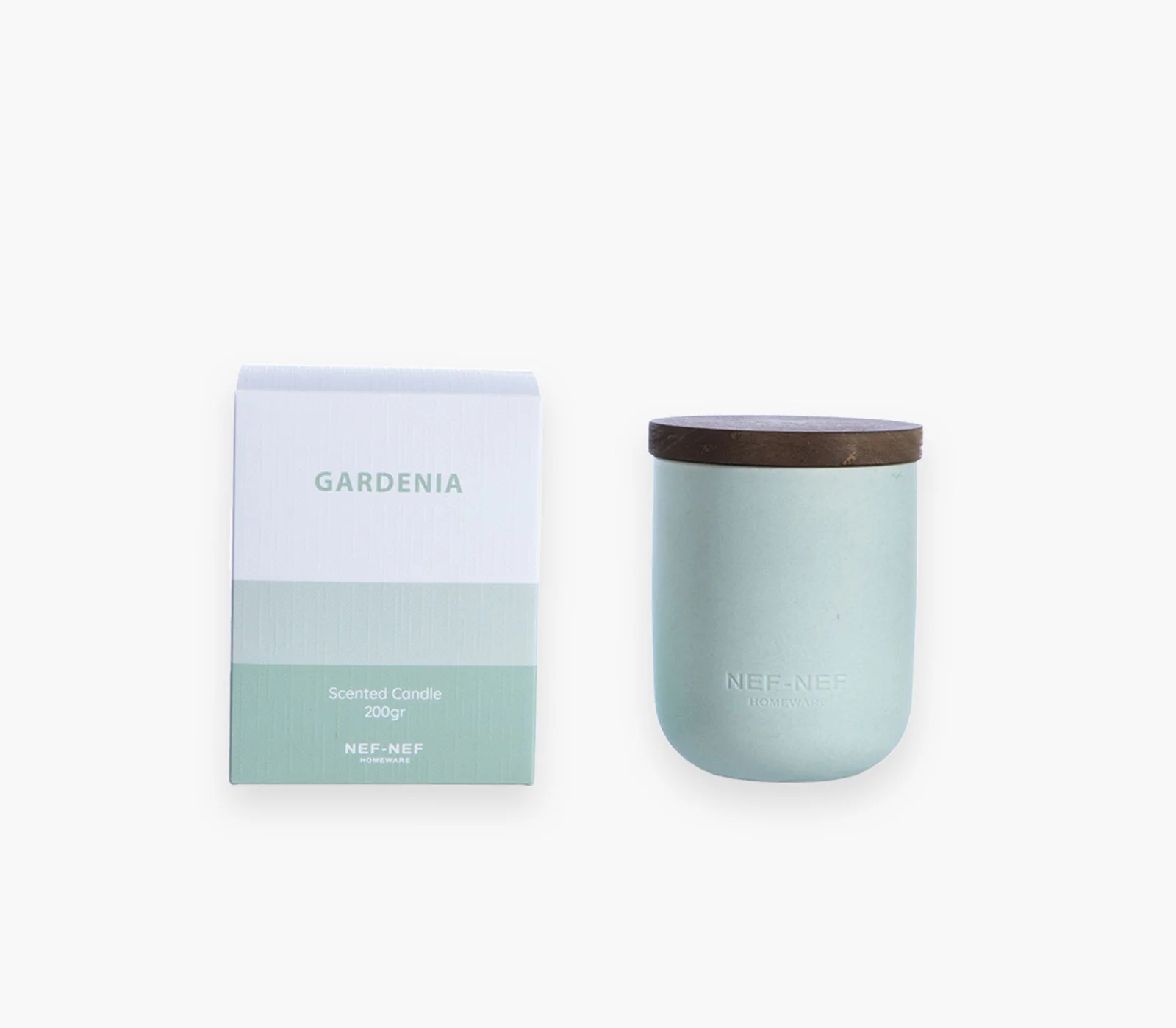 Φωτογραφία προϊόντος: Αρωματικό Κερί Nef-Nef Homeware Gardenia 200gr