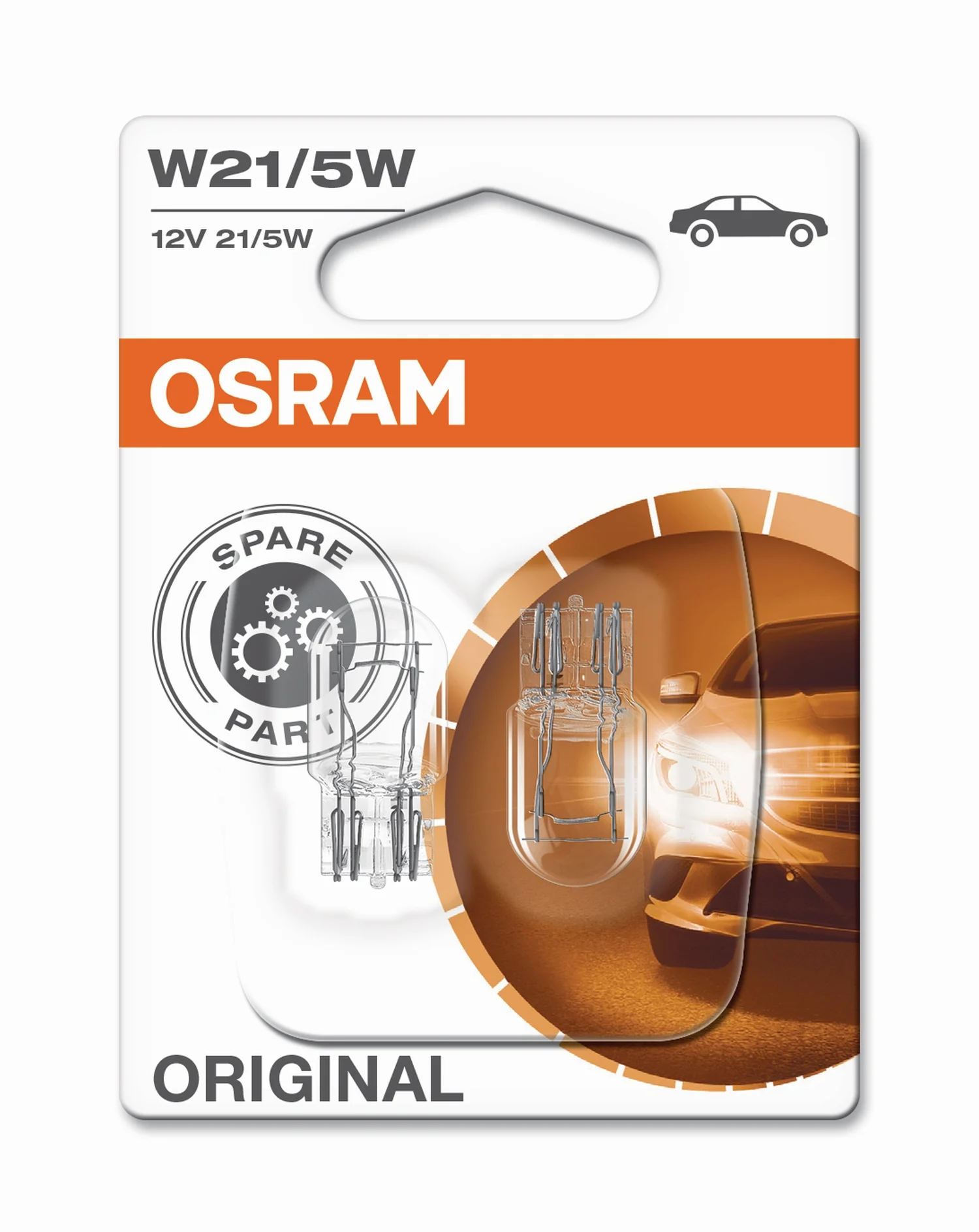 Φωτογραφία προϊόντος: OSRAM W21/5W 12V W3x16q Original Line (7515-02B) 2τμχ