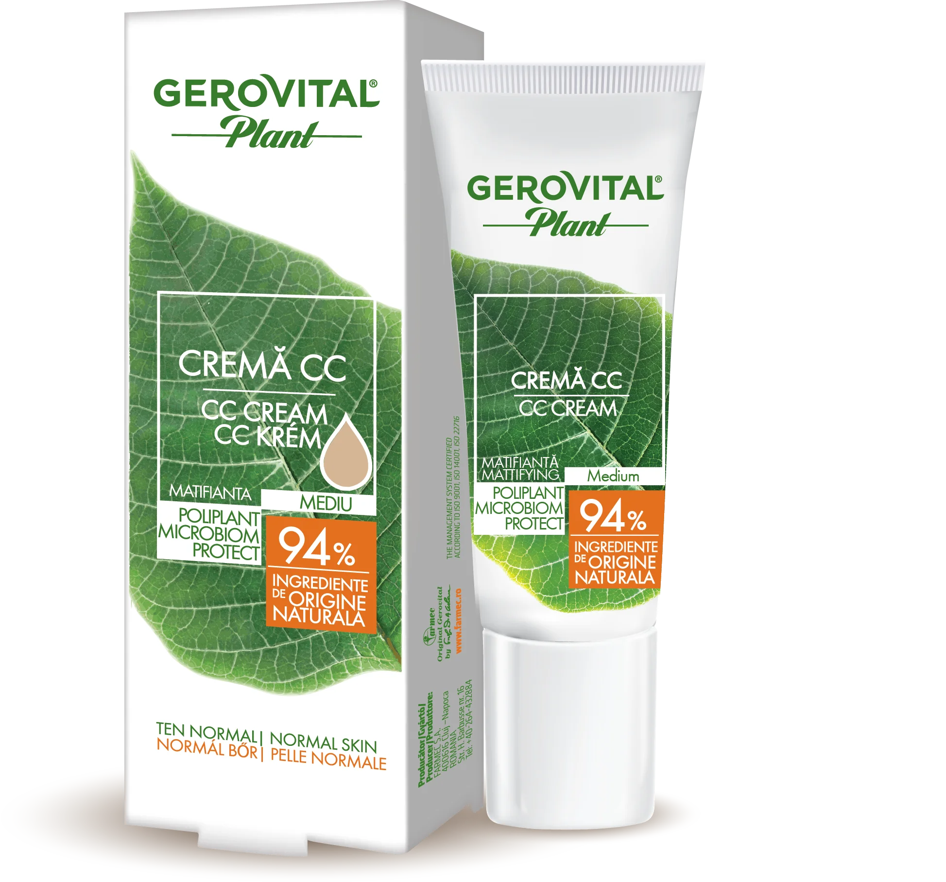 Φωτογραφία προϊόντος: Κρέμα CC Medium Mattifying Microbiom Protect