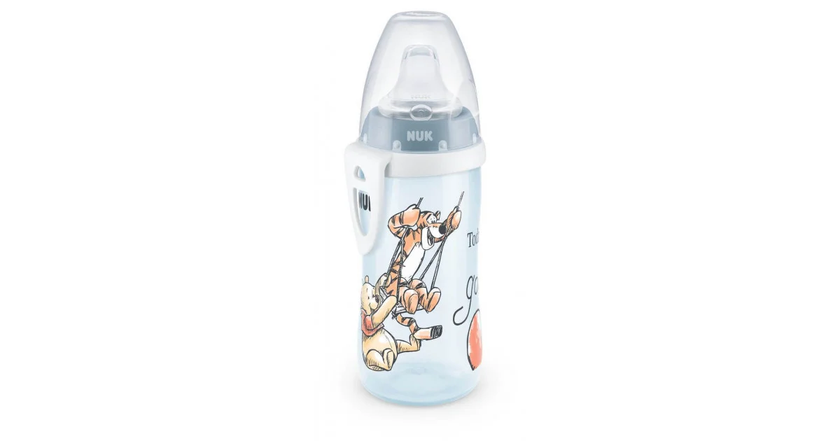 Φωτογραφία προϊόντος: Nuk First Choice Παγουράκι Active Cup 12m+ Σιλικόνης Winnie the Pooh 300ml