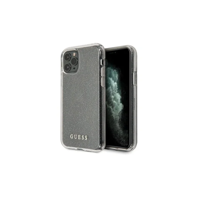 Φωτογραφία προϊόντος: Guess Apple iPhone 11 Pro silver hard case Glitter
