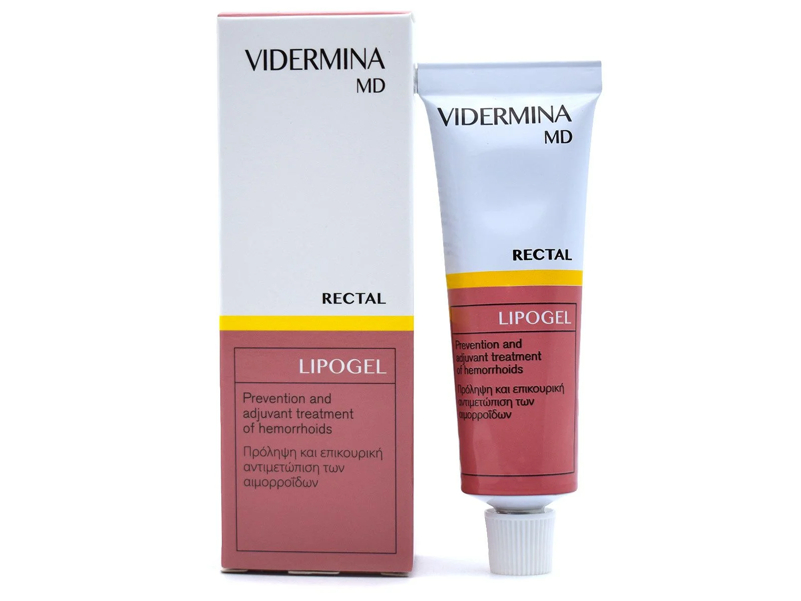 Φωτογραφία προϊόντος: EPSILON HEALTH Vidermina MD Rectal Lipogel για Πρόληψη & Επικουρική Αντιμετώπιση των Αιμορροΐδων, 30ml