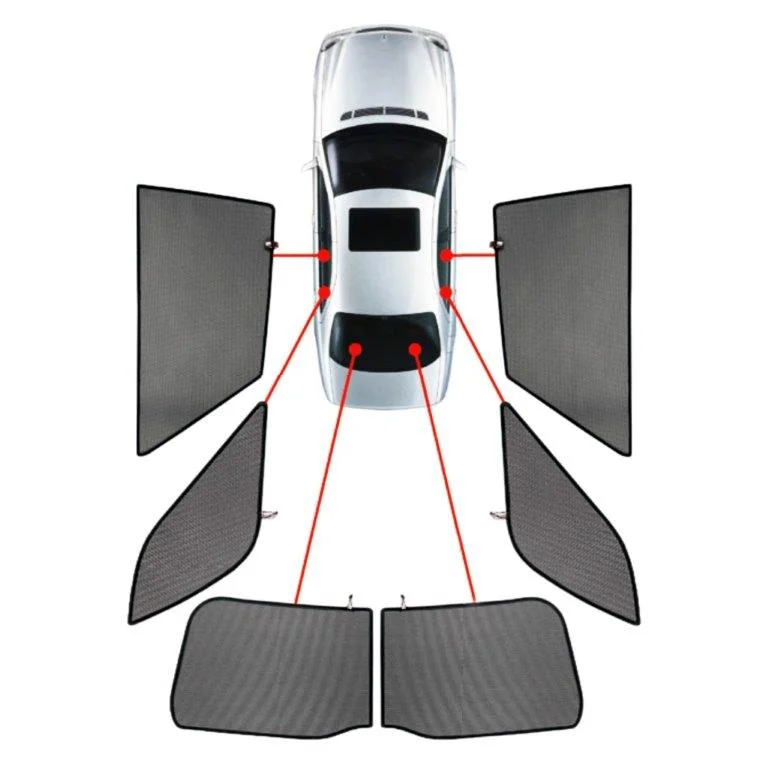 Φωτογραφία προϊόντος: CarShades NISSAN NOTE E12 5D 2012+ ΚΟΥΡΤΙΝΑΚΙΑ ΜΑΡΚΕ CAR SHADES - 6 ΤΕΜ.