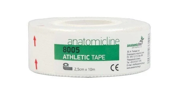 Φωτογραφία προϊόντος: ANATOMIC LINE 8005 Αθλητική Ταινία Micropore 2.5cmx10m
