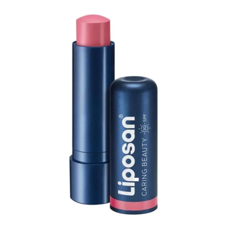 Φωτογραφία προϊόντος: Liposan Caring Beauty Lip & Cheek Ενυδατικό Βάλσαμο Χειλιών Νude Pink SPF30 4,8g