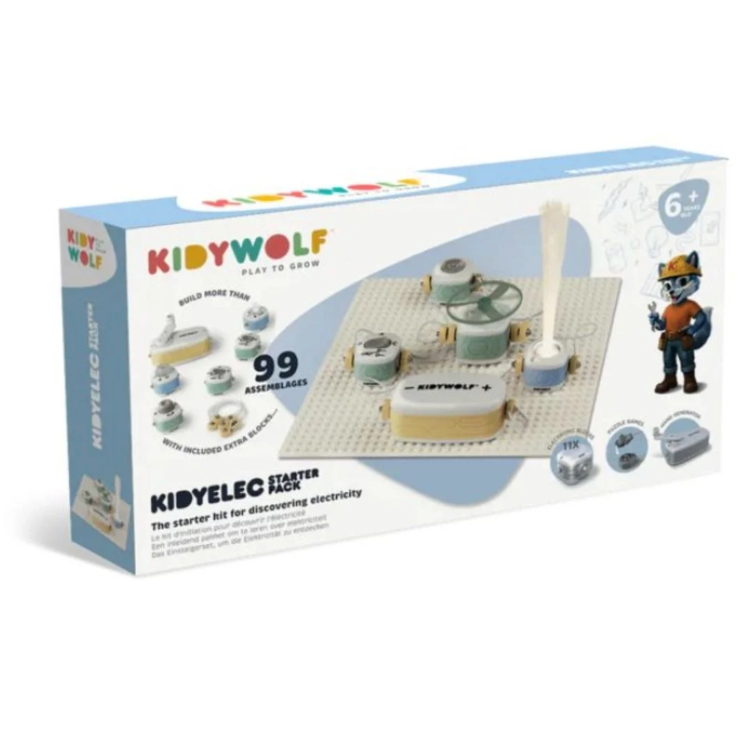 Φωτογραφία προϊόντος: 182617 Kidywolf Εκπαιδευτικό κιτ ηλεκτρικών κυκλωμάτων