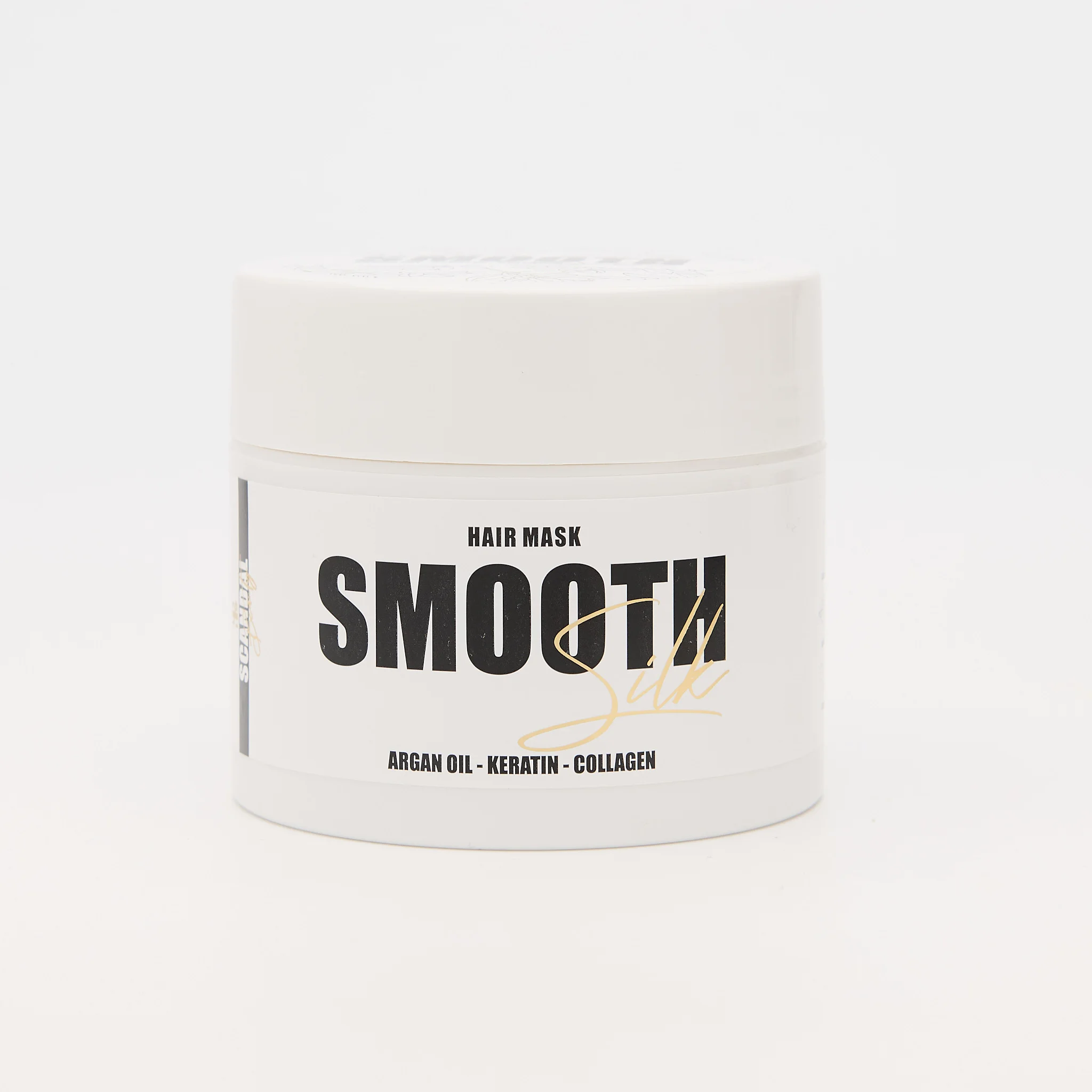 Φωτογραφία προϊόντος: Scandal Beauty ΜΑΣΚΑ ΜΑΛΛΙΩΝ “SMOOTH SILK’” ΜΕ ARGAN OIL, ΚΕΡΑΤΙΝΗ ΚΑΙ ΚΟΛΛΑΓΟΝΟ 200ml
