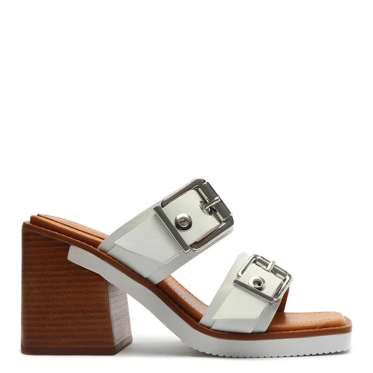 Φωτογραφία προϊόντος: Schutz Mules S212910003 ΛΕΥΚΑ