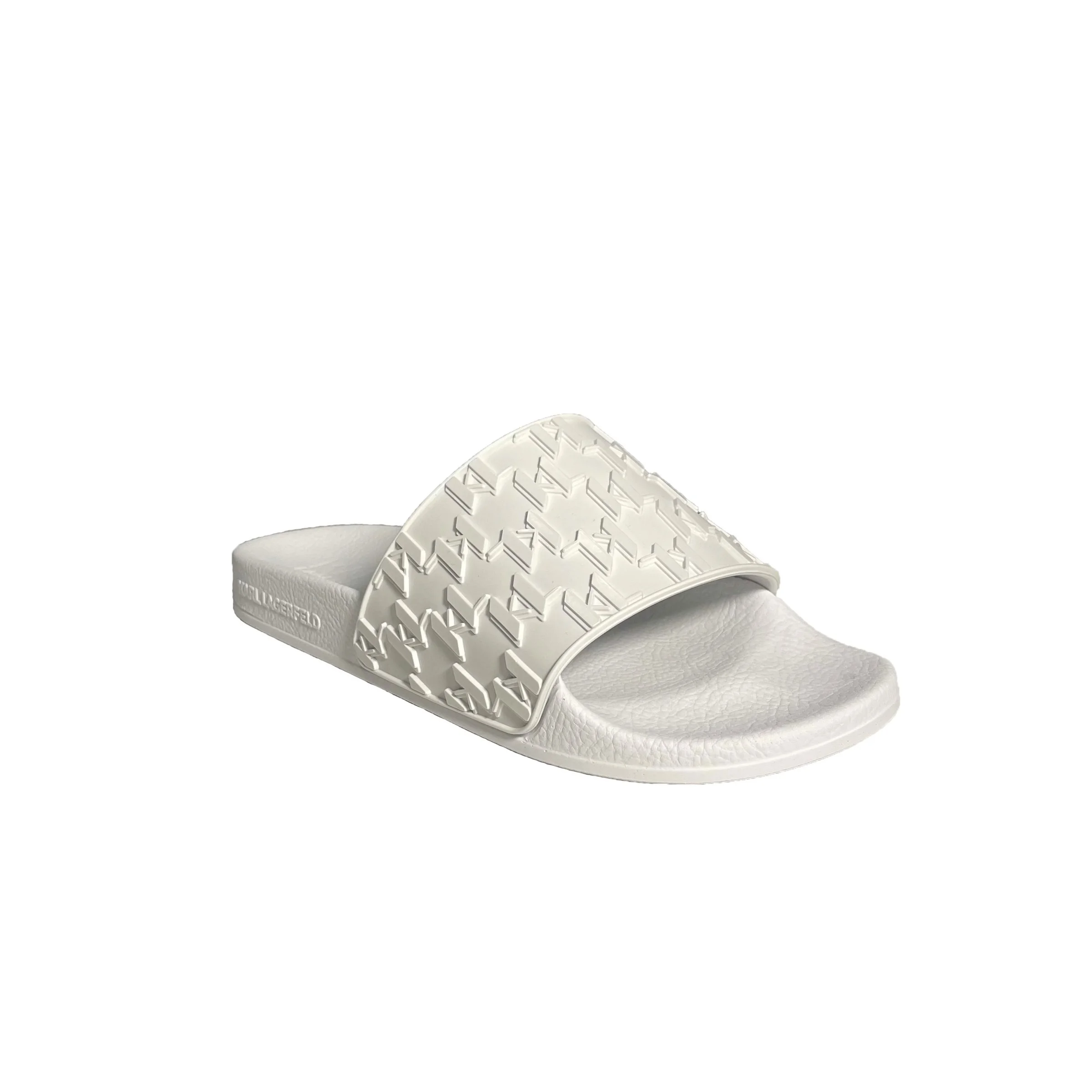 Φωτογραφία προϊόντος: KARL LAGERFELD ΠΑΝΤΟΦΛΕΣ KONDO Monogram Slide KL80903 V11-White