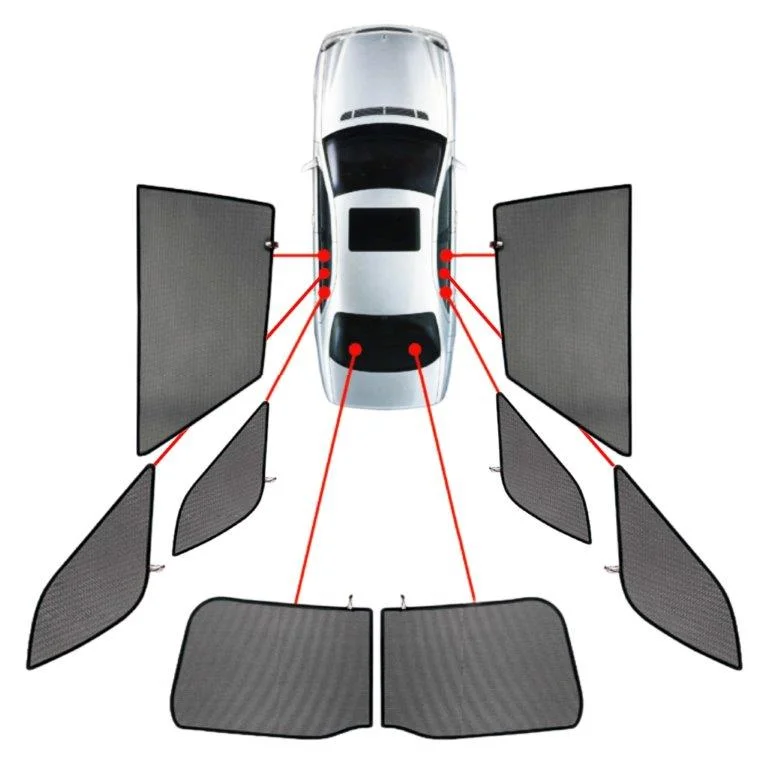Φωτογραφία προϊόντος: CarShades LAND ROVER RANGE ROVER L322 5D 02-12 ΚΟΥΡΤΙΝΑΚΙΑ ΜΑΡΚΕ CAR SHADES - 8 ΤΕΜ.