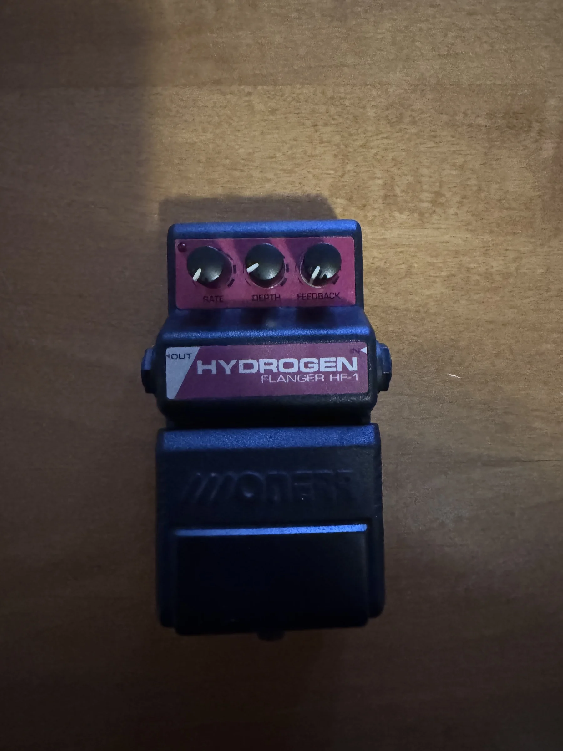 Φωτογραφία προϊόντος: Onerr Hydrogen HF-1 FLANGER mid 2000 - Black μεταχειρισμενο
