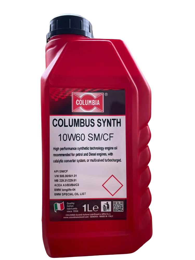 Φωτογραφία προϊόντος: COLUMBIA COLUMBUS SYNTH 10W-60 SM / CF 1L