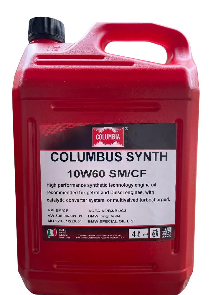 Φωτογραφία προϊόντος: COLUMBIA COLUMBUS SYNTH 10W-60 SM / CF 4L