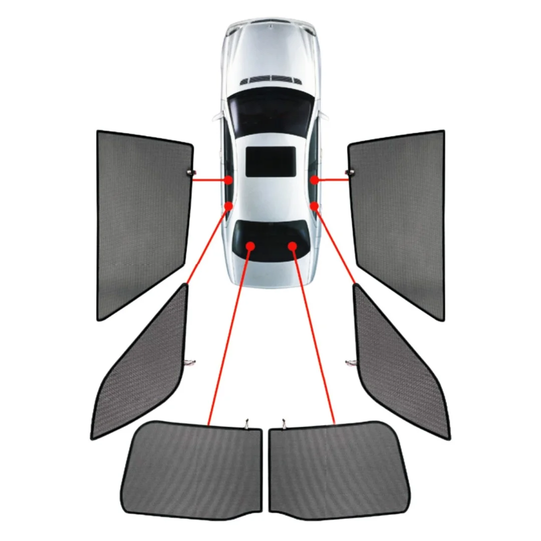 Φωτογραφία προϊόντος: CarShades MINI COUNTRYMAN 5D 2016+ ΚΟΥΡΤΙΝΑΚΙΑ ΜΑΡΚΕ CAR SHADES - 6 ΤΕΜ.