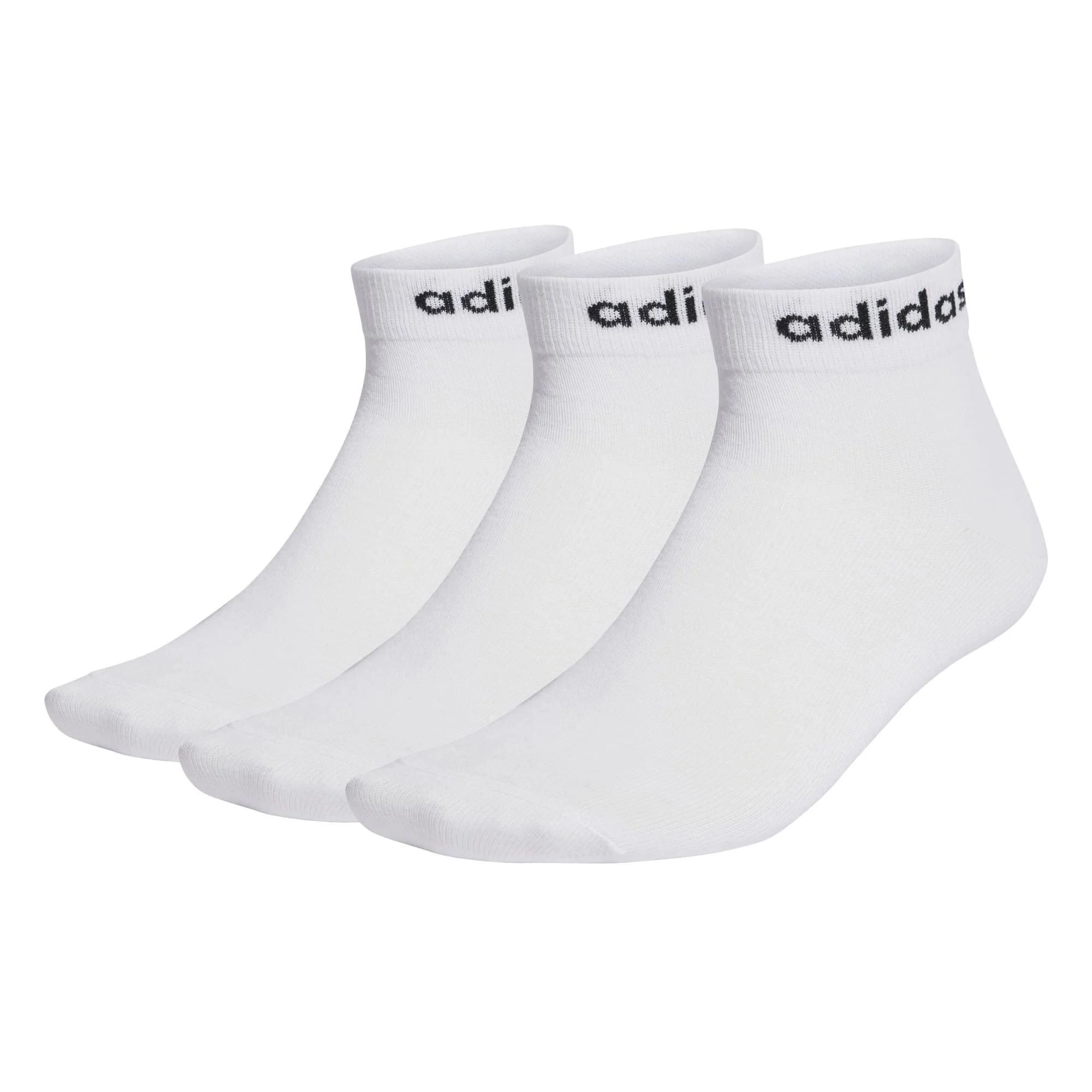 Φωτογραφία προϊόντος: Adidas Think Linear Ankle Socks 3 Pairs HT3451 Λευκές