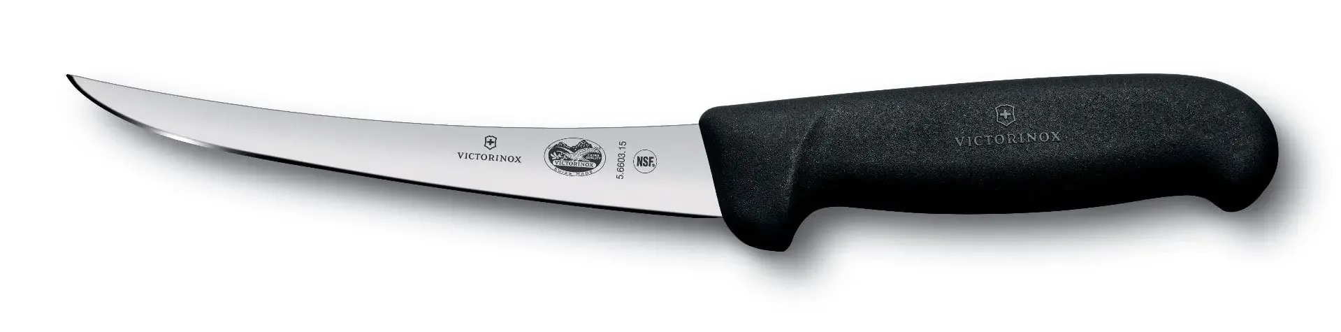Φωτογραφία προϊόντος: Victorinox Μαχαίρι ξεκοκαλίσματος VICTORYINOX 12 εκατ. με καμπύλη στενή λάμα λαβή Fibrox
