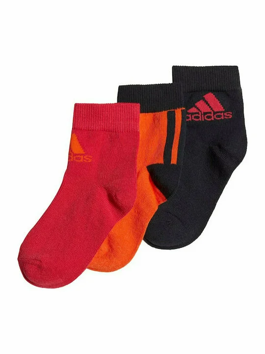 Φωτογραφία προϊόντος: Adidas Παιδικά Σοσόνια Πορτοκαλί 3 Ζευγάρια