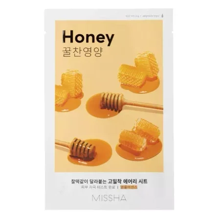 Φωτογραφία προϊόντος: ΟΕΜ MISSHA Airy Fit Sheet Mask Honey Μάσκα Προσώπου για Καταπράυνση 1τεμ