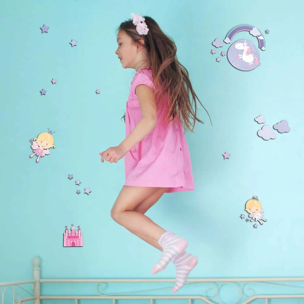 Φωτογραφία προϊόντος: Ango Happy Fairies αυτοκόλλητα 3 επιπέδων M (14503)