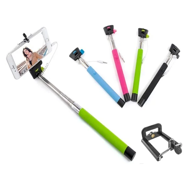 Φωτογραφία προϊόντος: OEM Selfie Stick Monopod - Πτυσσόμενο Μπαστούνι Κάμερας Με Καλώδιο