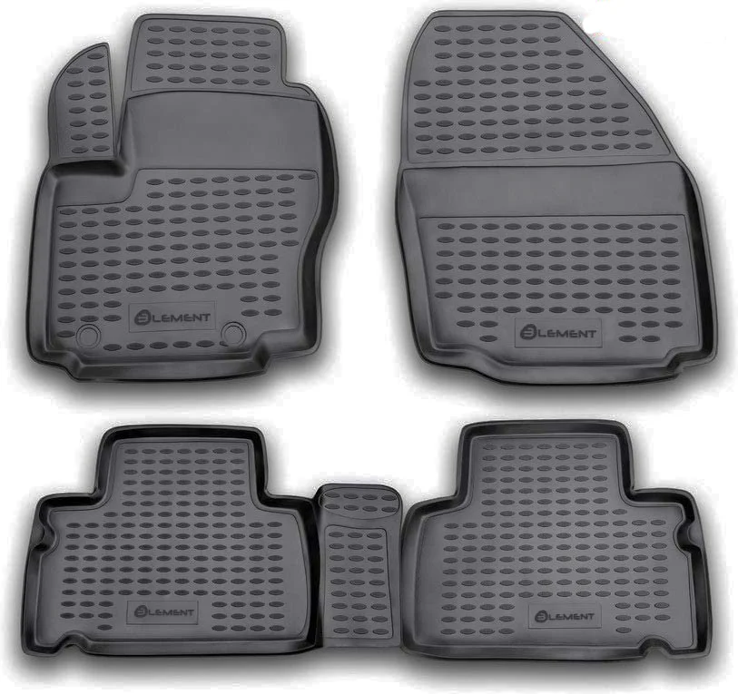 Φωτογραφία προϊόντος: Ford S-MAX 06/2006+ Πατακια Μαρκε Λαστιχο Σκαφακια (ΜΑΥΡΟ) - 4 ΤΕΜ.