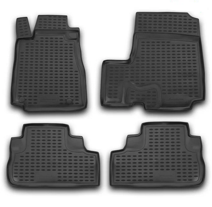 Φωτογραφία προϊόντος: Novline Honda CR-V 01/2007+ Πατακια Μαρκε Λαστιχο Σκαφακια (ΜΑΥΡΟ) - 4 ΤΕΜ.