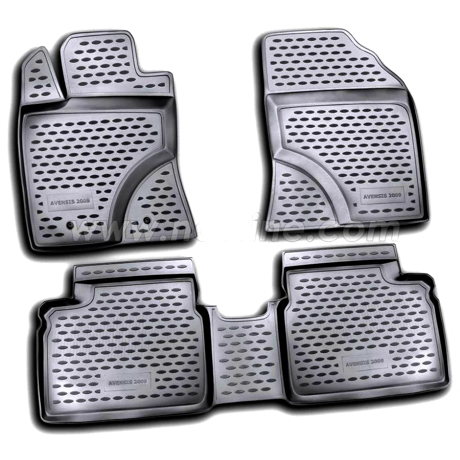 Φωτογραφία προϊόντος: Toyota Avensis 4D 04/2009-12/2015 Μαρκε Πατακια Σε Σκαφη Novline (ΜΑΥΡΟ) - 4 ΤΕΜ.
