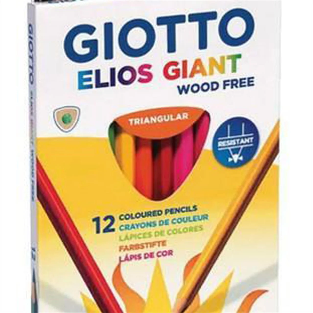 Φωτογραφία προϊόντος: ΞΥΛΟΜΠΟΓΙΕΣ GIOTTO ELIOS GIANT 12ΤΕΜ. (221500)