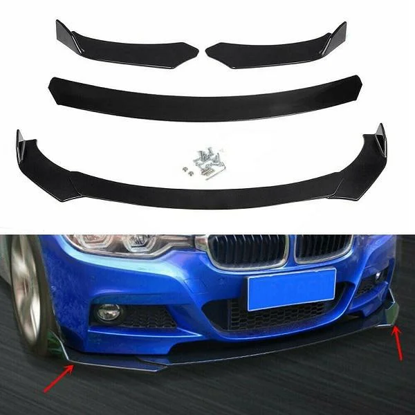 Φωτογραφία προϊόντος: OEM Μπροστινό Universal Lip Spoiler Σπόϊλερ Πλαστικό [ABS] LS785 Μαύρο