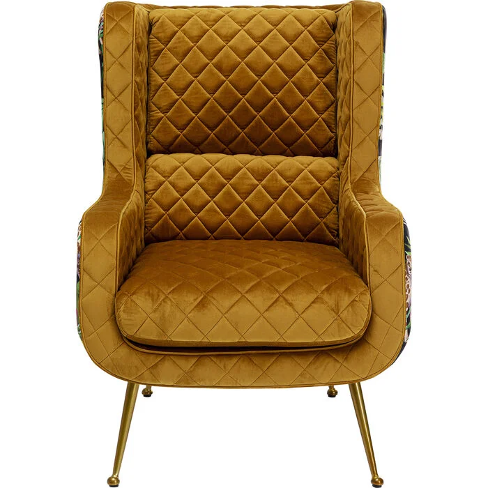 Φωτογραφία προϊόντος: KARE Πολυθρόνα Nonna Jungle 89x75x102εκ - Χρυσό - 89Μx75Πx102Υ