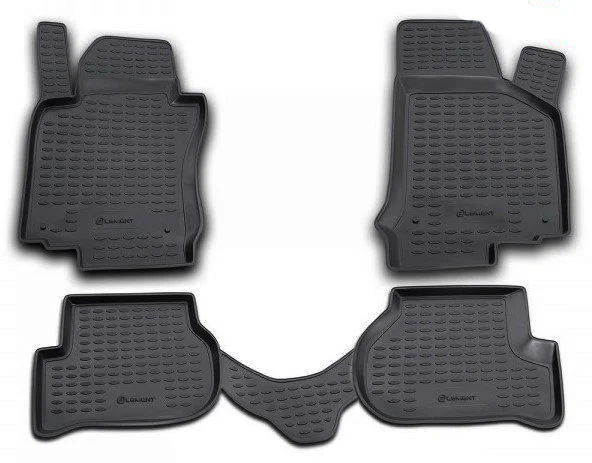 Φωτογραφία προϊόντος: Novline Vw Golf 5 11/2003-10/2008 Πατακια Μαρκε Λαστιχο Σκαφακια (ΜΑΥΡΟ)