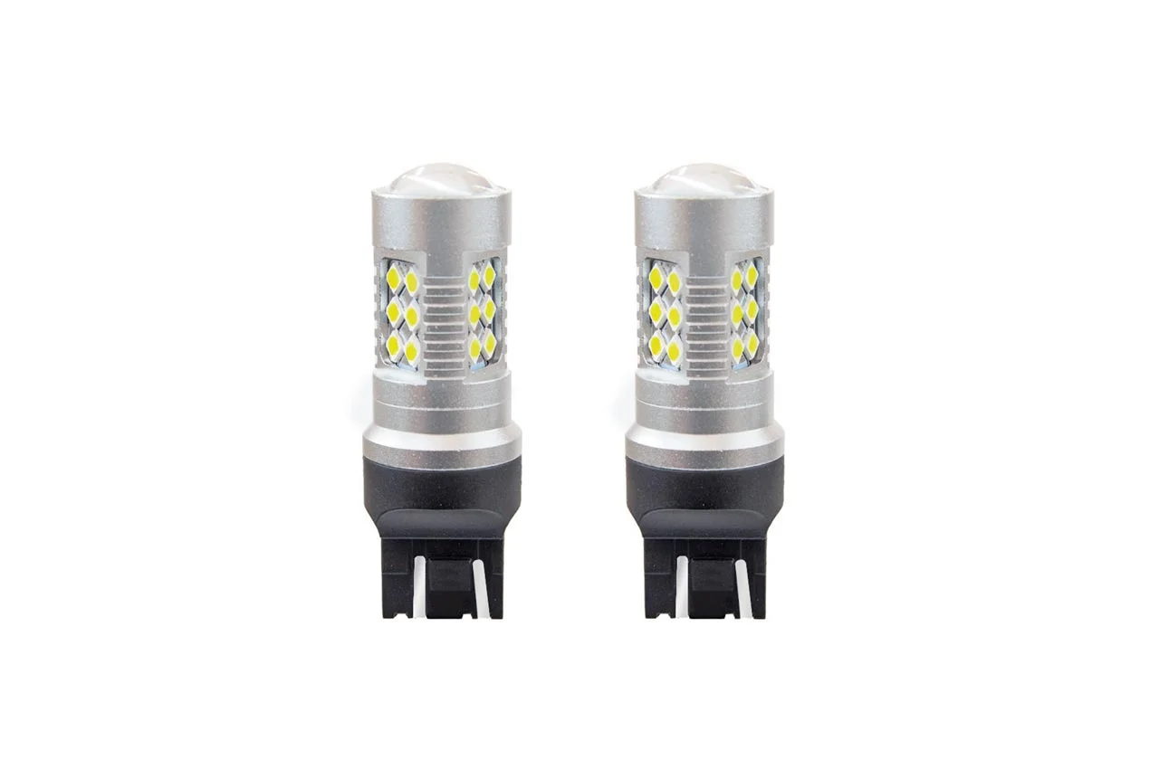 Φωτογραφία προϊόντος: AMIO W21/5W T20 12/24V 6,2W 5600K Led 24xSMD3030 CAN-BUS Λευκο 18x56mm 2ΤΕΜ.