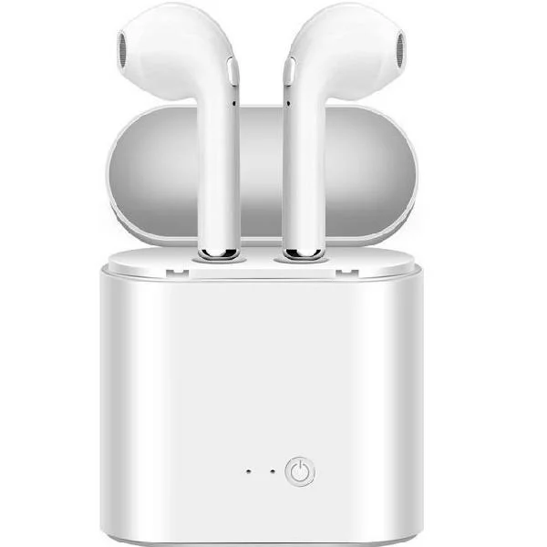 Φωτογραφία προϊόντος: OEM Bluetooth Handsfree Ακουστικά με Θήκη Φόρτισης Λευκά HBQITS i7 Mini TWS Earbud