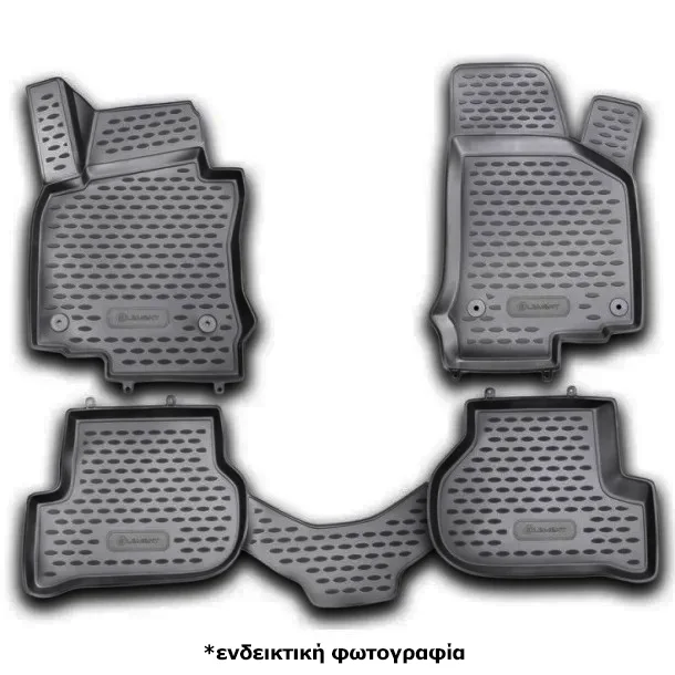 Φωτογραφία προϊόντος: VW GOLF 6 2009+ ΜΑΡΚΕ ΠΑΤΑΚΙΑ ΣΕ ΣΚΑΦΗ NOVLINE (ΜΑΥΡΟ) - 4 ΤΕΜ.