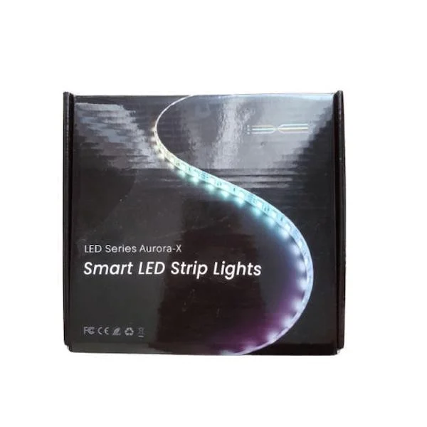 Φωτογραφία προϊόντος: OEM Αδιάβροχη Ταινία LED Τροφοδοσίας 12V RGB Μήκους 2x5m και 60 LED ανά Μέτρο με Τηλεχειριστήριο Τύπου SMD5050 GABI-10