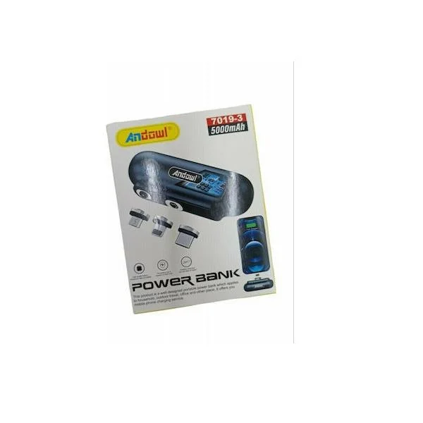 Φωτογραφία προϊόντος: OEM Andowl Mini 7019-3 Power Bank 5000mAh Μαύρο 7019-3
