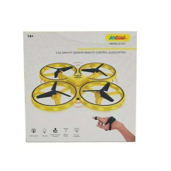 Φωτογραφία προϊόντος: OEM Andowl Quadcopter Drone Παιδικό 2.4 GHz χωρίς Κάμερα με Φωτάκια Q-001