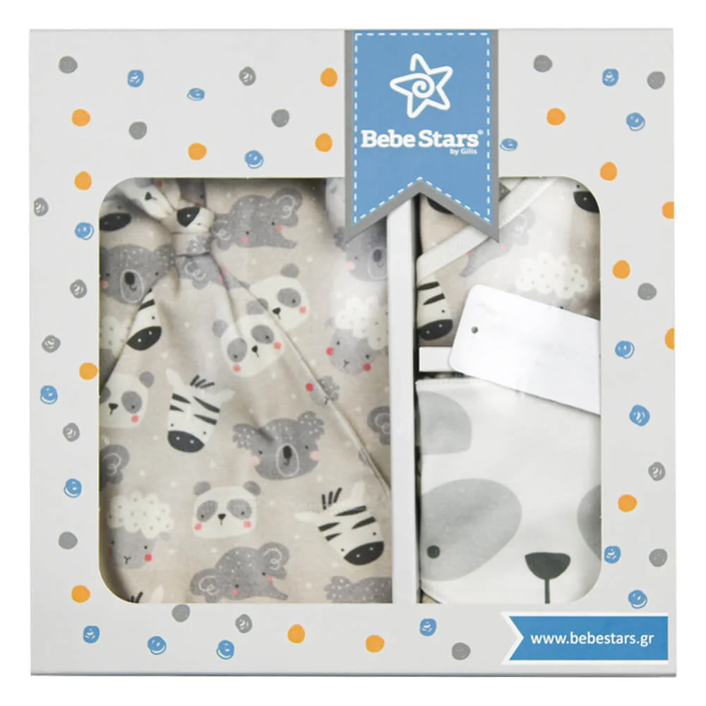 Φωτογραφία προϊόντος: Bebe Stars - ΣΕΤ ΔΩΡΟΥ 5ΤΜΧ.6-9 PANDA - 3129-1