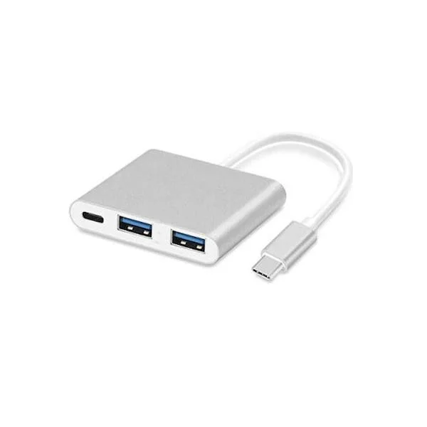 Φωτογραφία προϊόντος: Andowl Q-US2 Hub με σύνδεση USB-C Λευκό