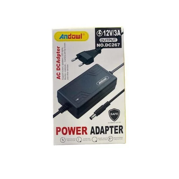 Φωτογραφία προϊόντος: OEM Andowl DC267 Universal Τροφοδοτικό 12V 3A