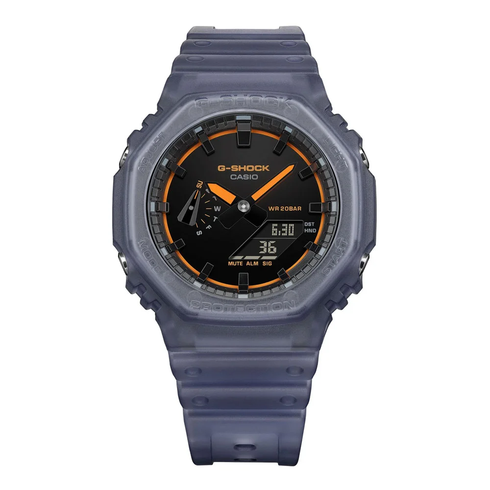 Φωτογραφία προϊόντος: CASIO G-Shock Carbon Core Grey Transparent Rubber GA-2100K-2AER