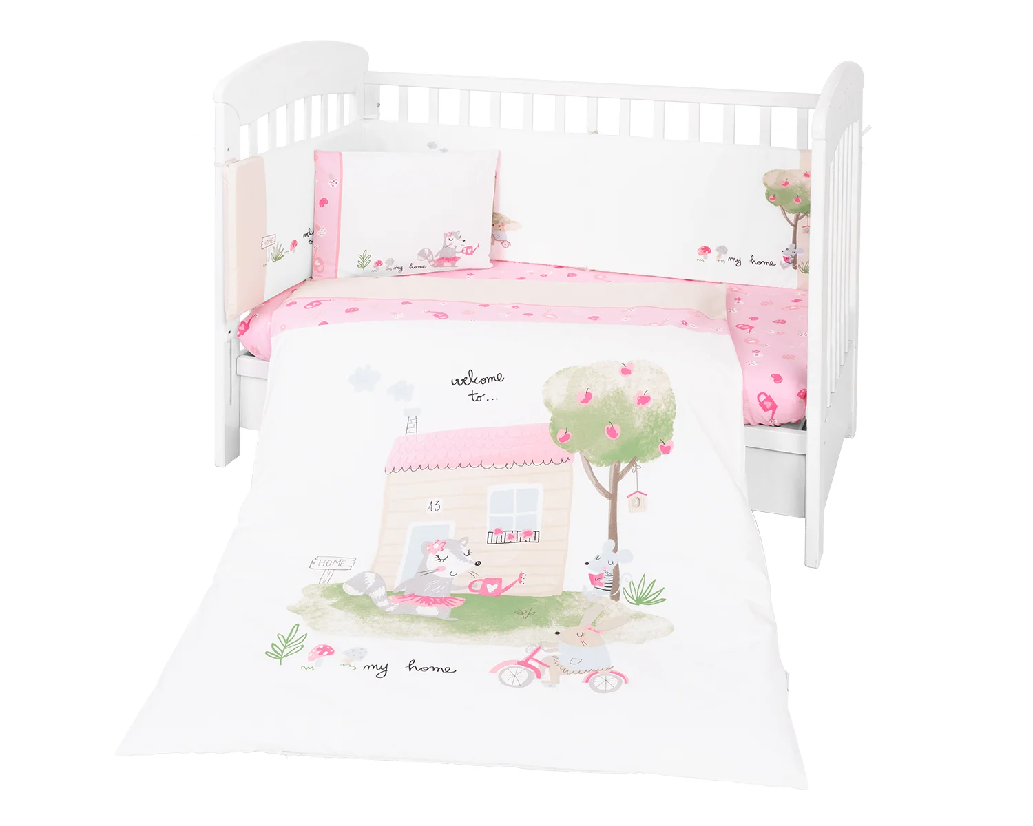 Φωτογραφία προϊόντος: Kikka Boo - Bedding set 6pcs 70/140 My Home - 41101060069