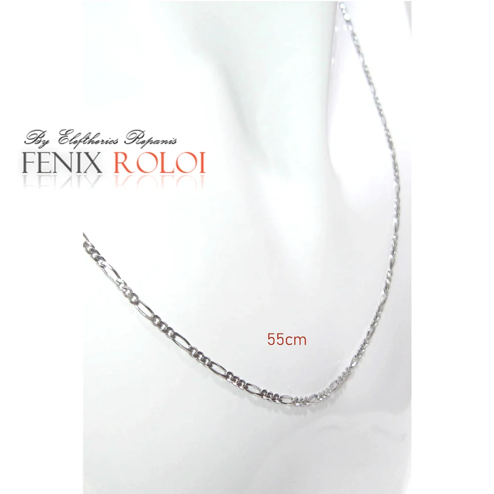 Φωτογραφία προϊόντος: fenixjewelry Αλυσίδα λαιμού Λευκό Χρυσό Κ14 ΧΑ9