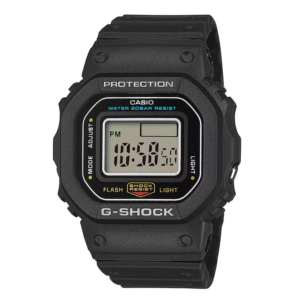 Φωτογραφία προϊόντος: CASIO G-SHOCK Black Rubber Strap Ring Watch DWN-5600-1E
