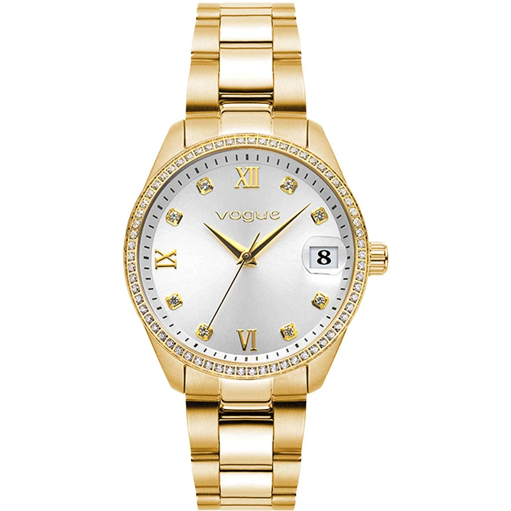 Φωτογραφία προϊόντος: VOGUE Reina medium Gold Stainless Steel Bracelet 614244