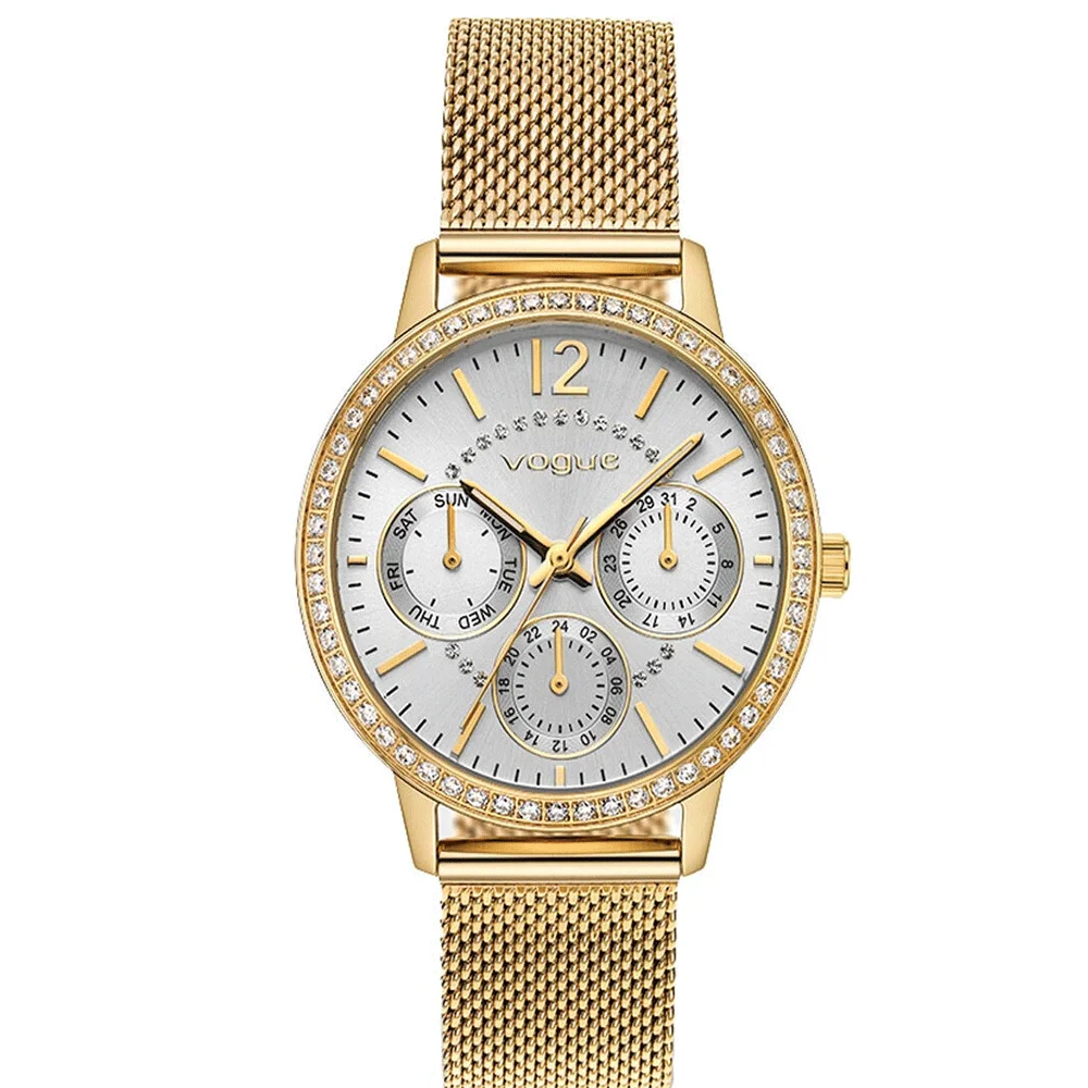 Φωτογραφία προϊόντος: VOGUE Louise Multifunction Gold Steel Bracelet 614741