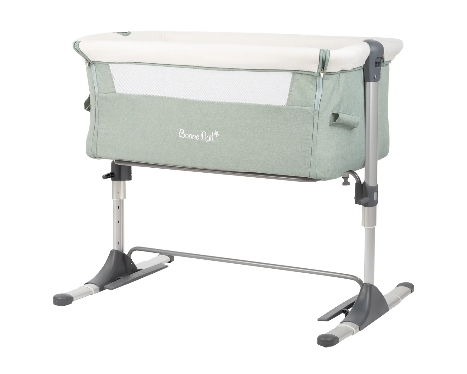 Φωτογραφία προϊόντος: Kikka Boo - Bedside crib Bonne Nuit Mint Melange - 31003020058