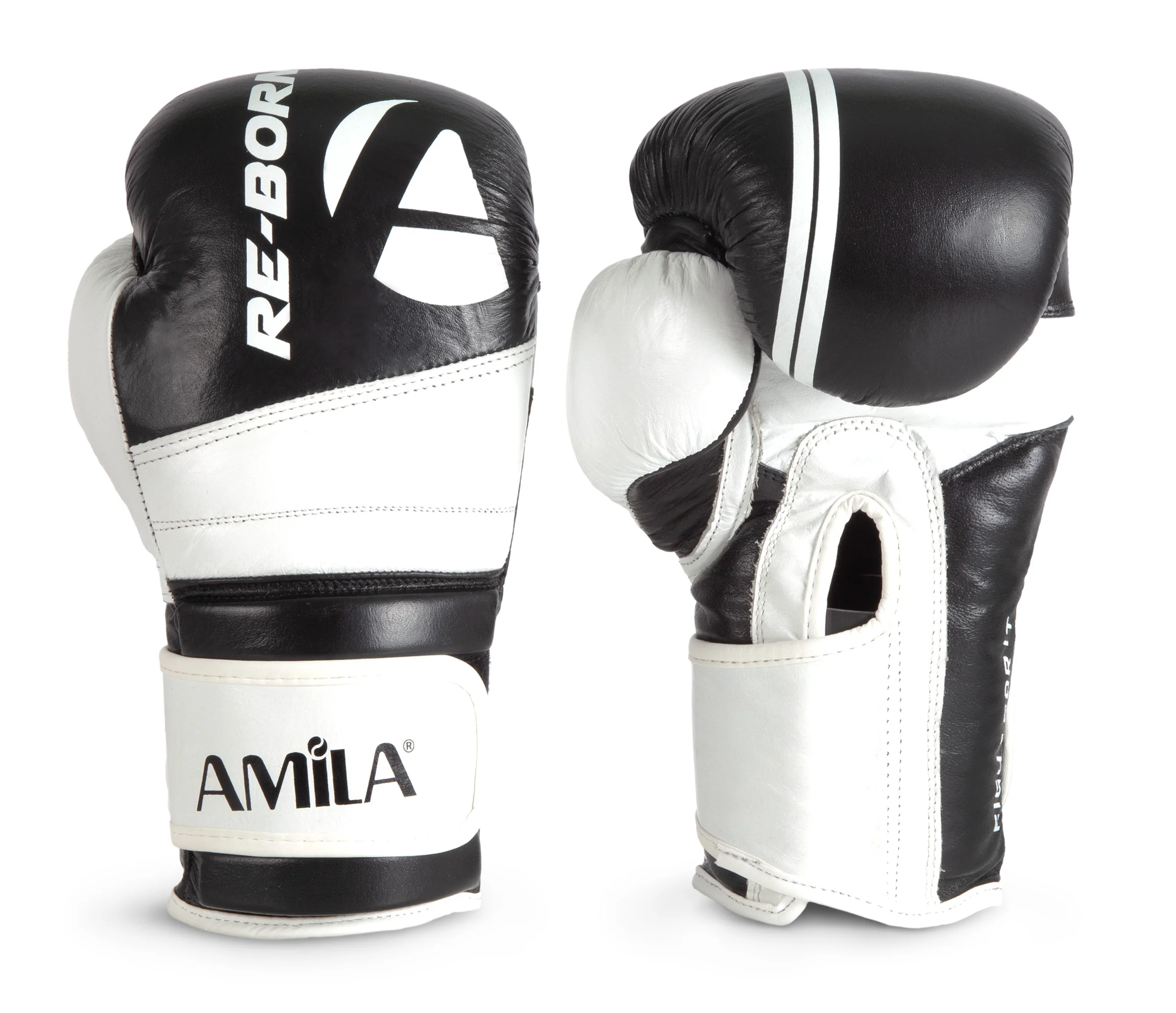 Φωτογραφία προϊόντος: Amila Adult Re-Born 10-12 Oz Boxing Gloves Άσπρο - Μαύρο 37141 (Amila)