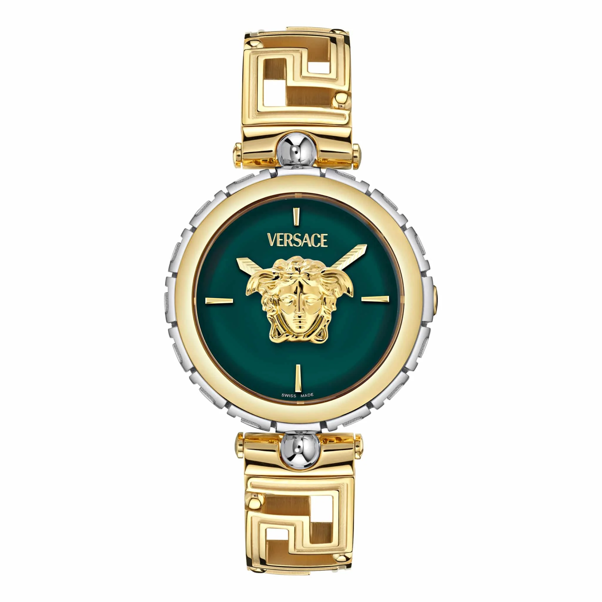 Φωτογραφία προϊόντος: VERSACE MEDUSA JEWEL Two Tone Stainless Steel Bracelet VE0B00325